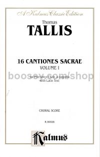 16 Cantiones Sacrae vol.1 