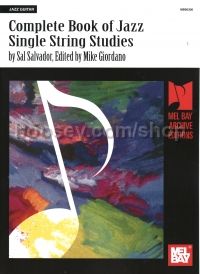 Complete Book of Jazz Single String Studies 