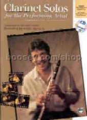 Clarinet Solos For The Performing Artist (Book & CD)