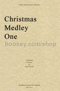 Christmas Medley No 1 String Quartet Scr