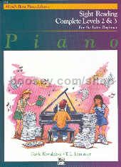 Alfred Basic Piano Sight Reading Complet Level 2-3