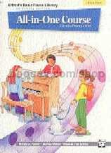 Alfred Basic Piano All-In-One Course Book 4
