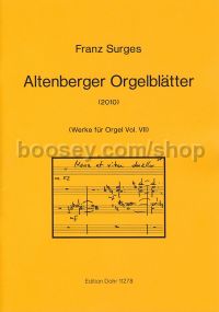 Altenberger Orgelblatter - organ