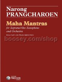 Maha Mantras for Soprano/Alto Saxophone and Orchestra (reduction)