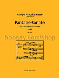 Fantasy Sonata op. 83 - organ