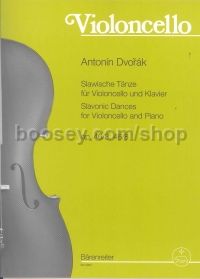 Slavonic Dances, Op.46/3 & 8 (Arr. for Violoncello)