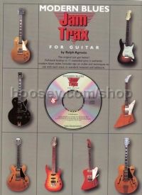 Jam Trax Modern Blues guitar book/cd      