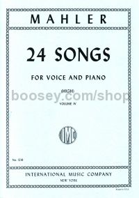 24 Songs vol.4 (High Voice)
