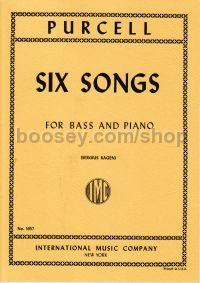 Six Songs for Bass arr. Kagen