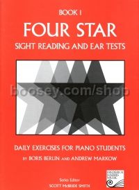 Four Star S/r & Ear Tests Book 1 Piano 