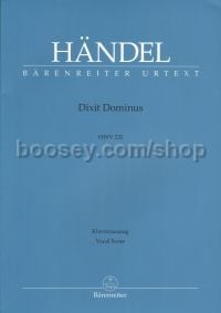 Dixit Dominus (Vocal Score)