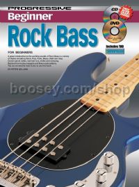 Progressive Beginner Rock Bass (+ CD + DVD)
