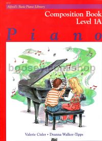 Alfred Basic Piano Composition Book Level 1a 
