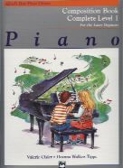 Alfred Basic Piano Composition Book Complete Level 1