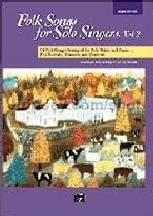 Folk Songs for Solo Singers 2 Medium/Low (Book Only)