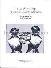 Concert Duet On A Schubert Melody Op. 67 wye
