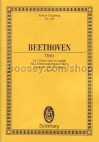 Trio Op.87 (Woodwind Trio) (Study Score)