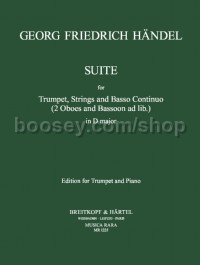 Suite in D major for trumpet & piano (Bb/D edition)