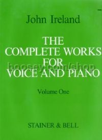 Complete Works For Voice & Piano vol. 1