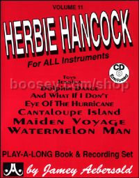 Herbie Hancock Book & CD  (Jamey Aebersold Jazz Play-along)