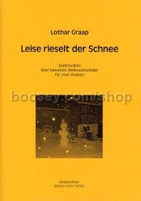 Leise Rieselt Der Schnee (2 violins)