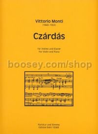Czardas - violin & piano reduction