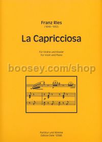 La Capricciosa - violin & piano reduction