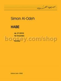 HABE op. 27 - chamber ensemble (score)