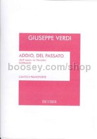 Addio Del Passato from "La Traviata" (Soprano & Piano)