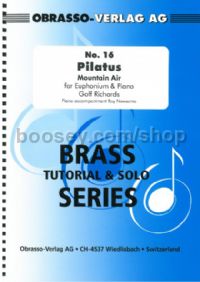 Pilatus (Mountain Air) for Euphonium & Piano (Treble/Bass Clef)