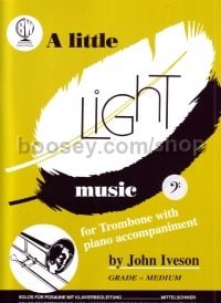 A Little Light Music for trombone (bass clef)