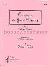Cantique De Jean Racine (flute Choir)       