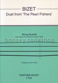 Duet From Pearl Fishers String Quartet