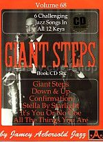 Giant Steps Book & CD  (Jamey Aebersold Jazz Play-along)
