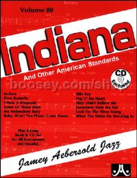 Indiana Book & CD  (Jamey Aebersold Jazz Play-along)