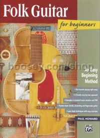 Folk Guitar For Beginners Book Only 