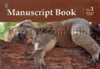 Koala Manuscript Book 1 (24 Pages 6 Stave) 