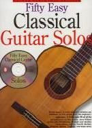 50 Easy Classical Guitar Solos (Book & CD) (Guitar Tablature)
