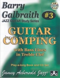 Guitar Comping Play-a-long Book/cd Galbraith (Jamey Aebersold Jazz Play-along)