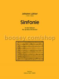 Sinfonie - orchestra (full score)