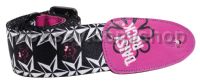 Daisy Rock Guitar Strap - Pink Skulls Design