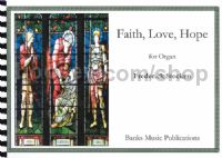 Faith, Love, Hope for organ