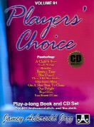Player's Choice Book & CD  (Jamey Aebersold Jazz Play-along)