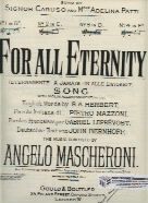 For All Eternity In C English/Italian