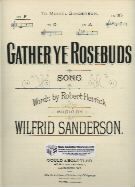Gather Ye Rosebuds In G