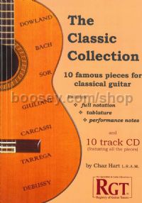 RGT The Classic Collection 10 Famous Pieces Tab (+ CD)
