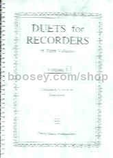 Duets For Recorder vol.1 Davey 
