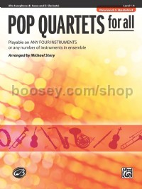 Pop Quartets For All Eb Sax/eb Clarinet           