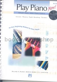 Play Piano Now Book 1 Palmer/manus/lancaster (Book & CD) 