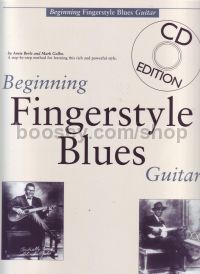 Beginning Fingerstyle Blues Guitar (Book & CD)